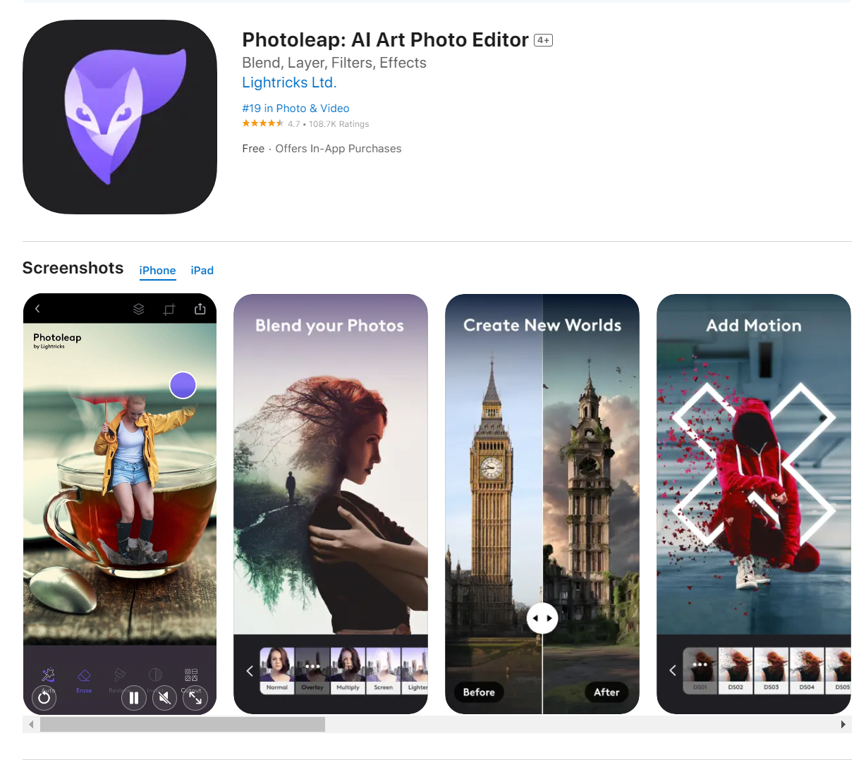 Top 30 app chỉnh ảnh đẹp trên iPhone mà không phải ai cũng biết 13