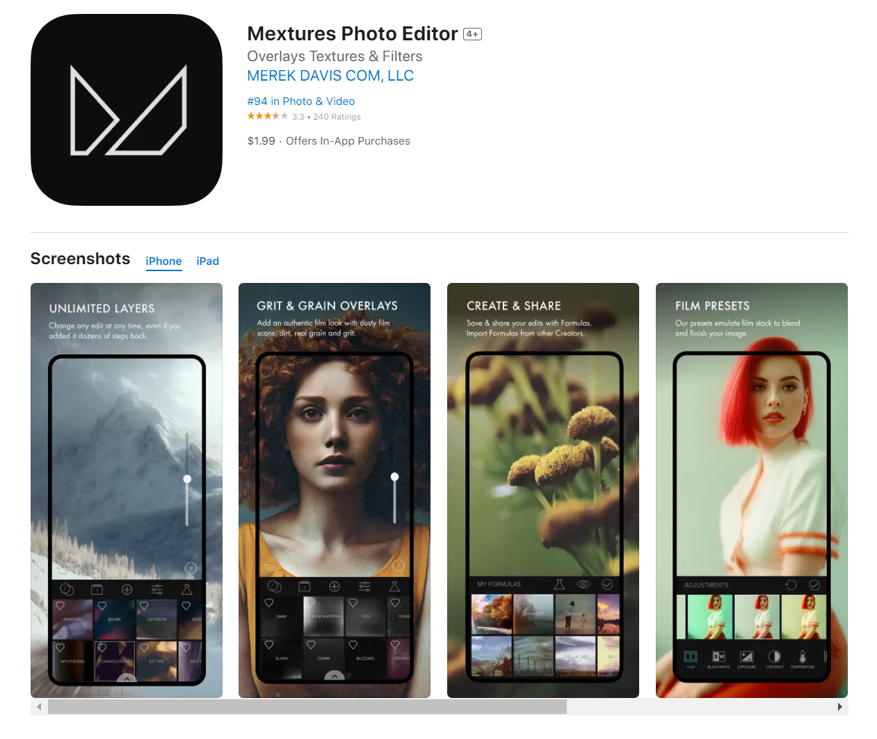 Top 30 app chỉnh ảnh đẹp trên iPhone mà không phải ai cũng biết 14