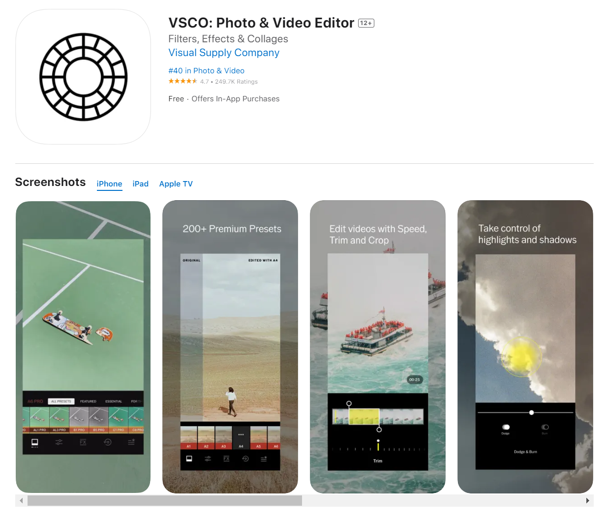 Top 30 app chỉnh ảnh đẹp trên iPhone mà không phải ai cũng biết 9