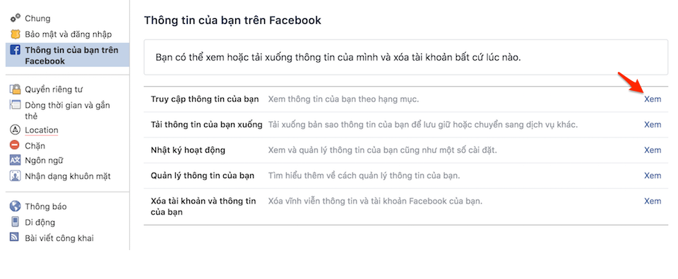 Nhấn nút Xem.
