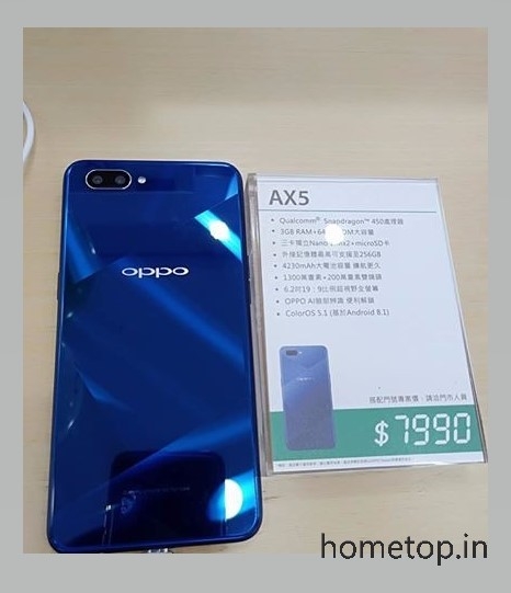 OPPO AX5 lộ ảnh thực tế (ảnh 4)