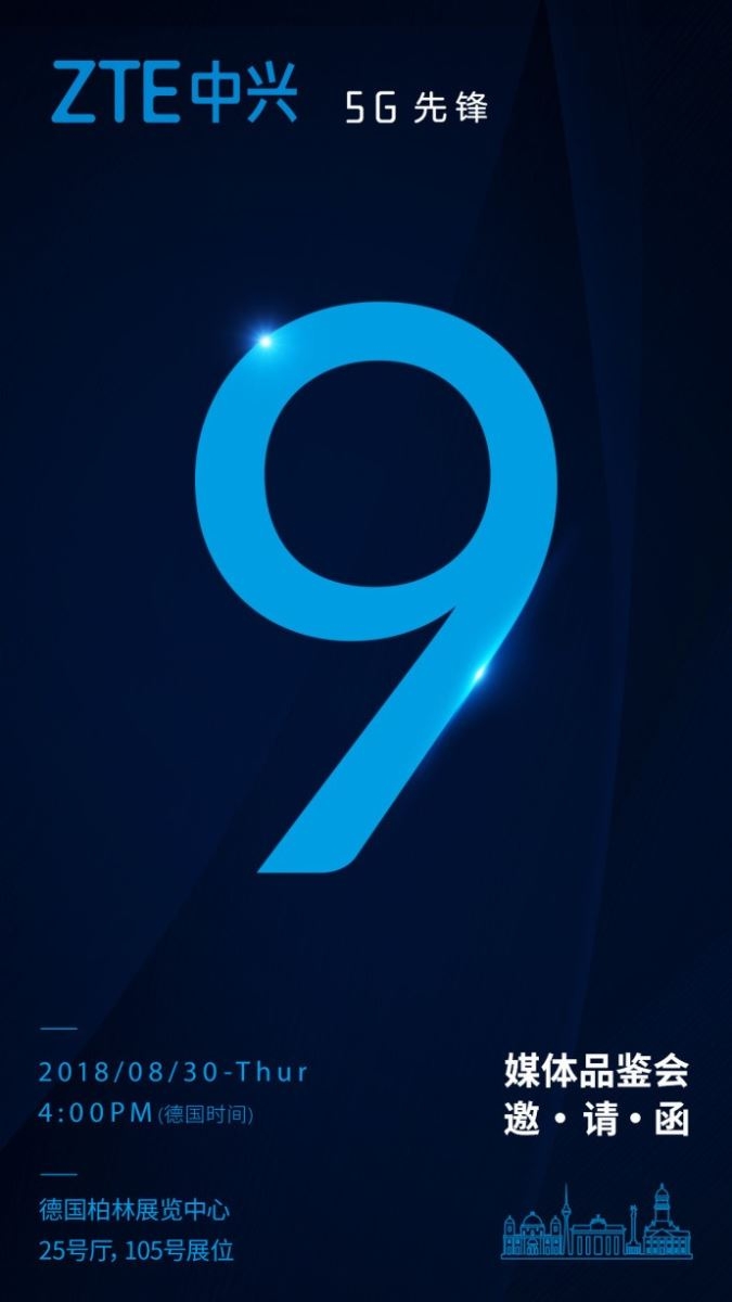 ZTE sẽ đánh dấu sự trở lại với siêu phẩm Axon 9 Pro vào ngày 30 tháng 8 2