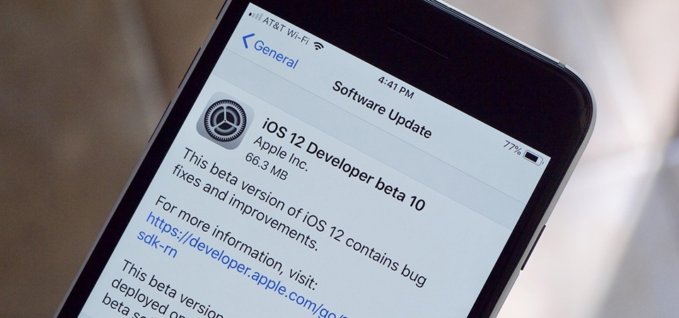 Apple phát hành iOS 12 beta 10 (ảnh 2)
