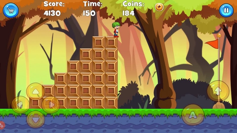 Galaxy J4 Lavender thể hiện mượt mà tựa game Victo's World.