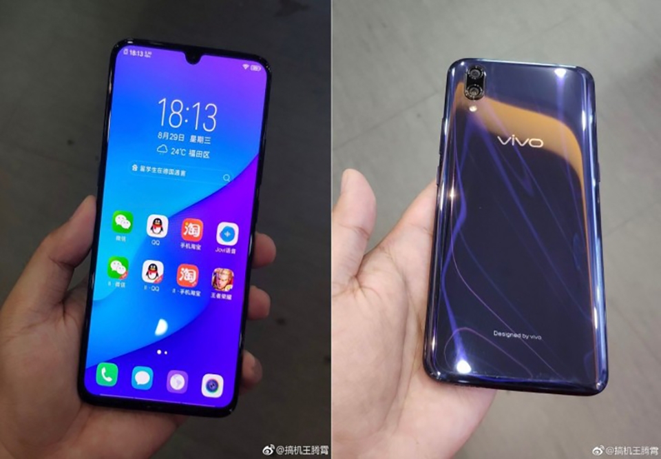 Vivo X23 lộ ảnh thực tế (ảnh 1)