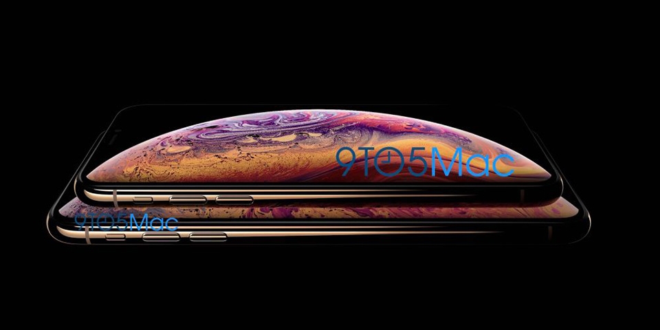 Rò rỉ ảnh render iPhone XS Rò rỉ ảnh render iPhone XS