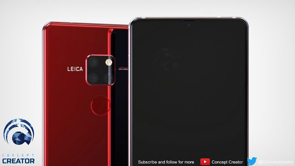Ảnh render Huawei Mate 20 Pro (ảnh 6)