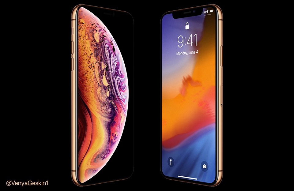 Ảnh render iPhone XS (ảnh 1)