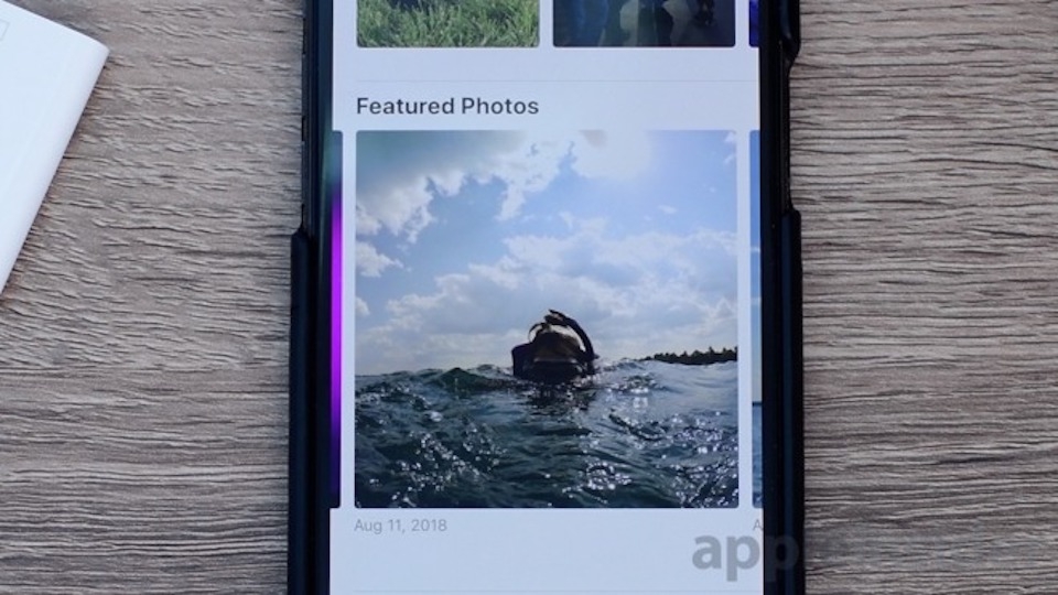 Ứng dụng Photos còn thay đổi cả cách cuộn xem Album.