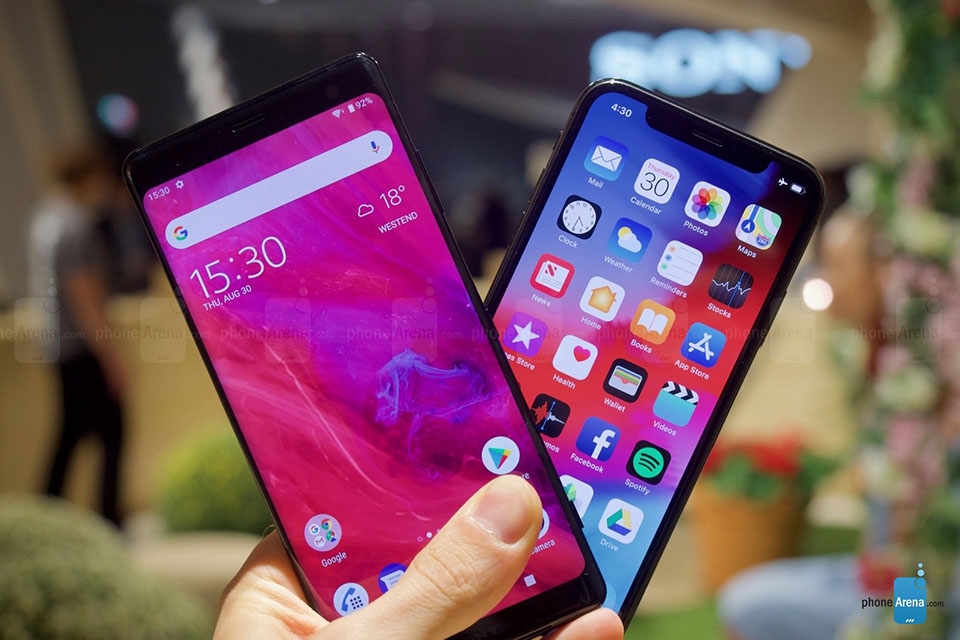 So sánh iPhone X và Xperia XZ3 (ảnh 6)