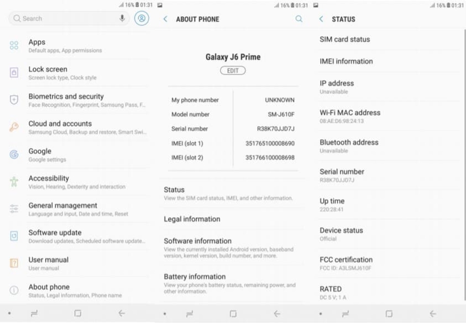 Galaxy J6 Prime đạt chứng nhận FCC