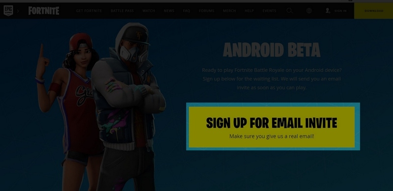 Cách tải Fornite Cách tải Fornite