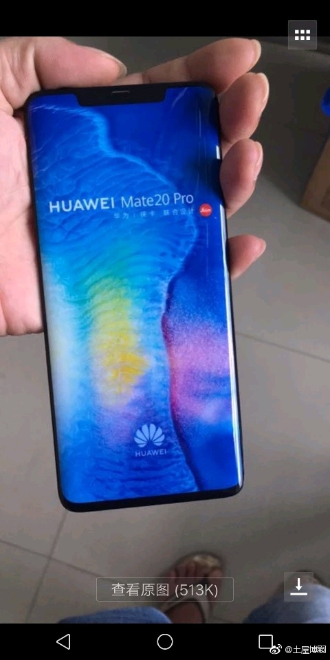 Ảnh mô hình Huawei Mate 20 Pro Ảnh mô hình Huawei Mate 20 Pro