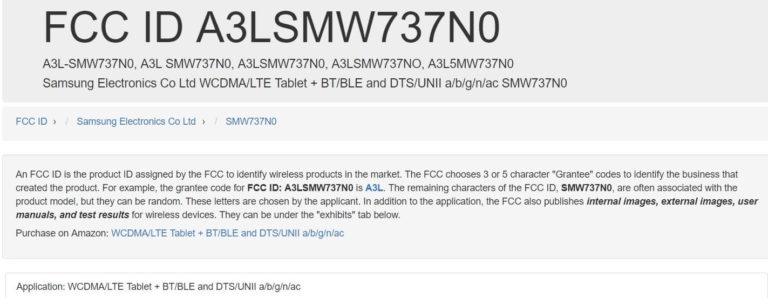 Máy tính bảng Galaxy Book 2 đạt chứng nhận FCC 2