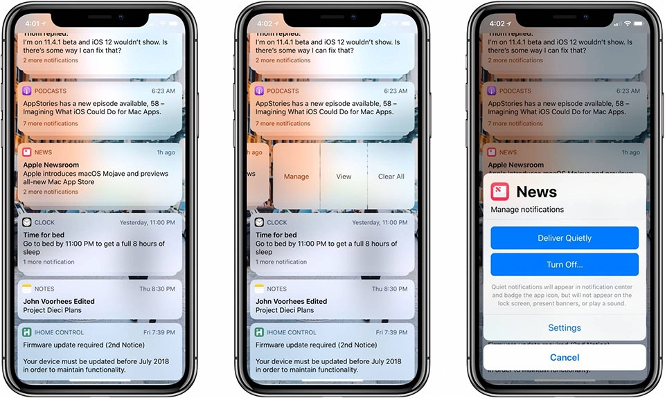 Những cải tiến mới trên iOS 12 mà bạn nên biết Những cải tiến mới trên iOS 12 mà bạn nên biết