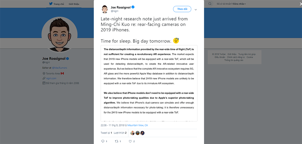 Thông tin iPhone 2019 (ảnh 1)