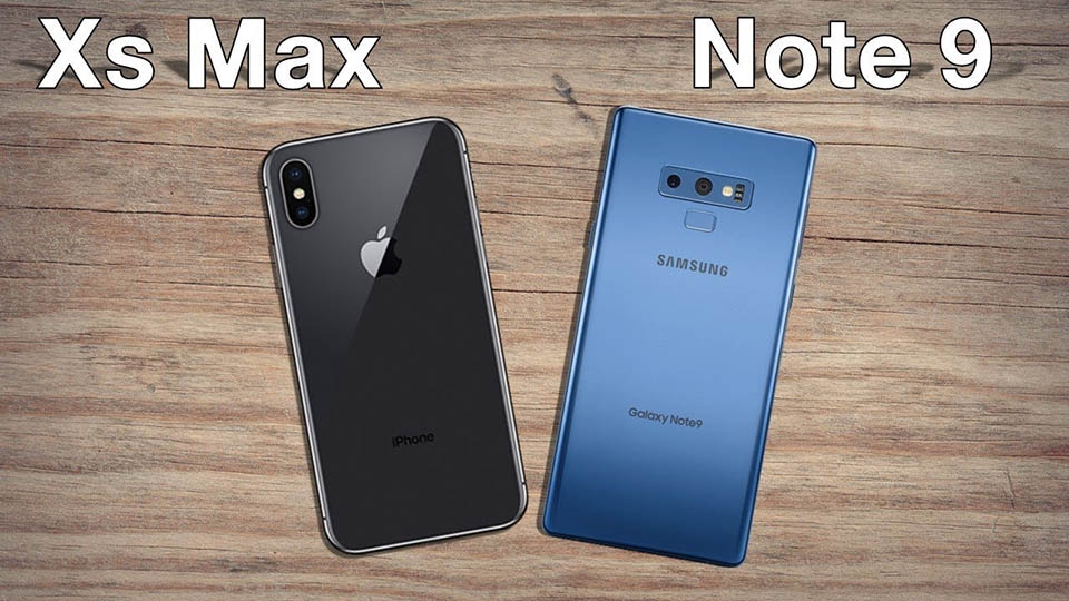 So sánh Galaxy Note 9 và iPhone XS Max (ảnh 3) So sánh Galaxy Note 9 và iPhone XS Max (ảnh 3)