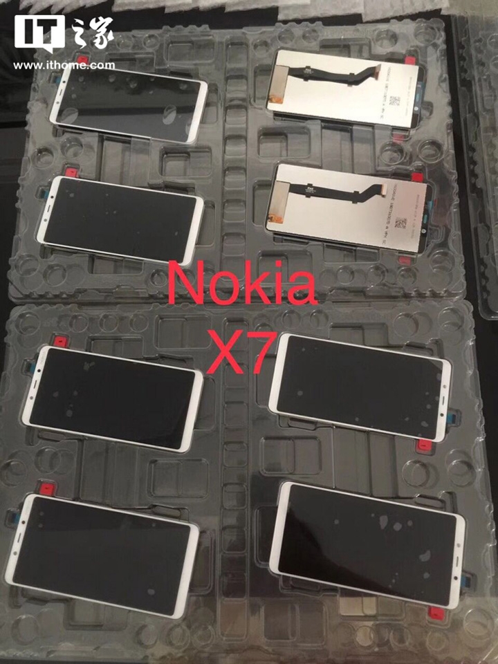 Rò rỉ ảnh mặt trước Nokia X7