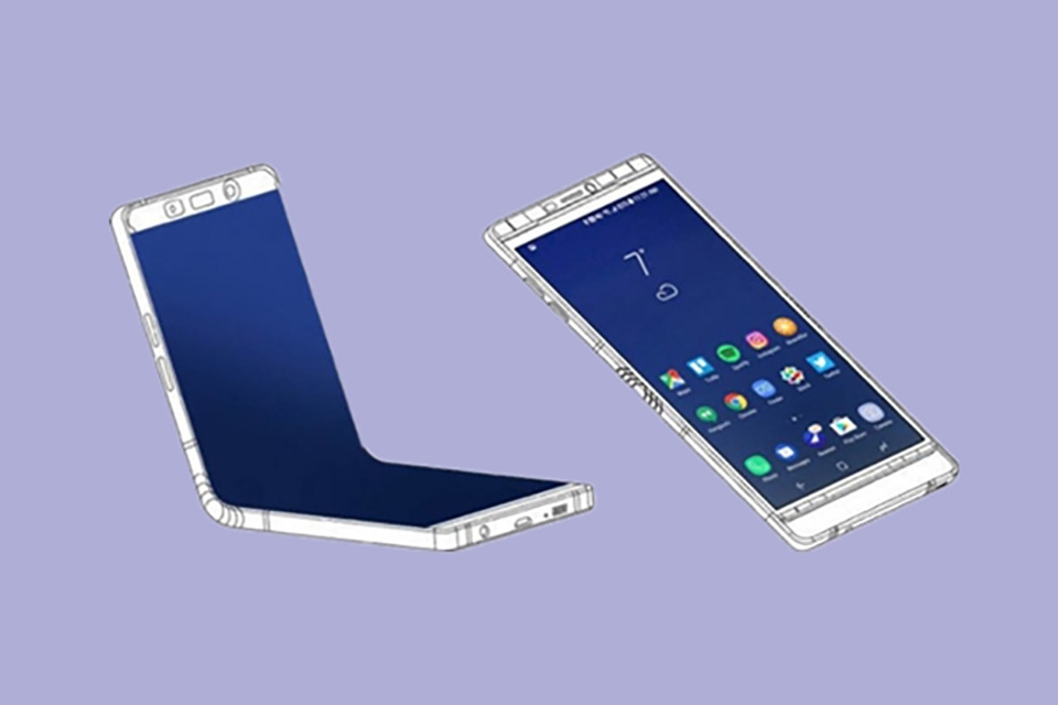 Smartphone màn hình gập của Samsung