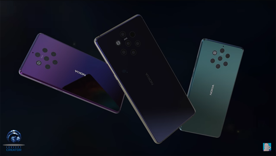 Concept Nokia 9 (ảnh 2) Concept Nokia 9 (ảnh 2)
