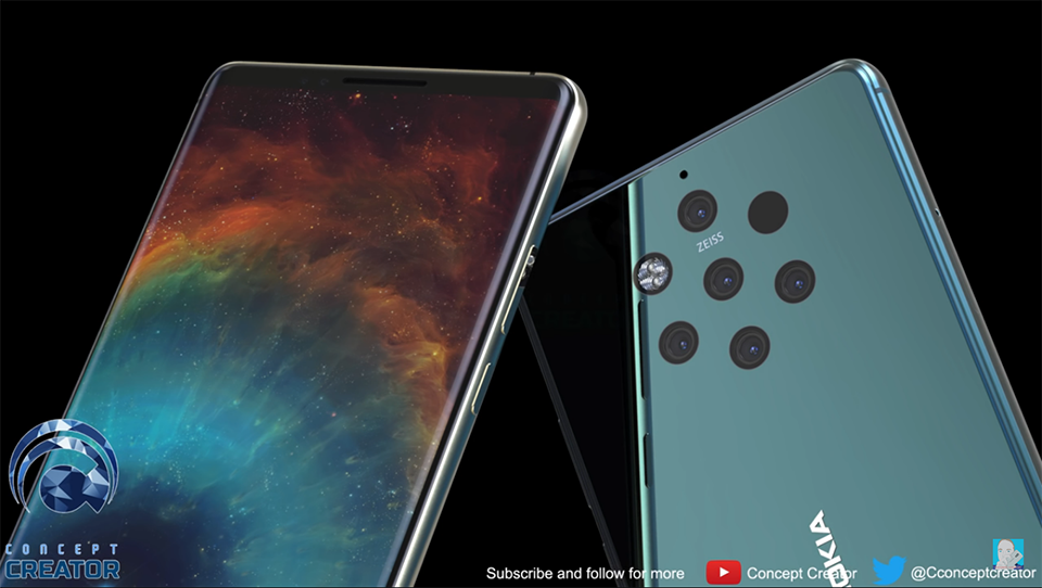 Concept Nokia 9 (ảnh 5) Concept Nokia 9 (ảnh 5)