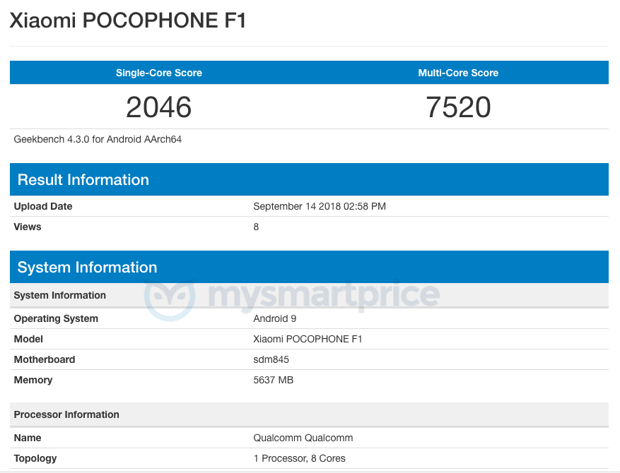 Pocophone F1 chuẩn bị được cập nhật Android Pie 2