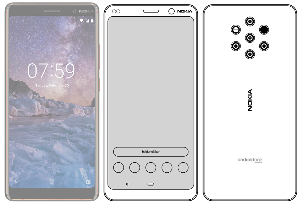 Lộ ảnh phác thảo Nokia 9