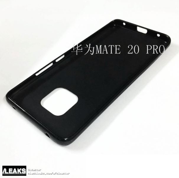 Hình ảnh ốp lưng của Huawei Mate 20 Pro tiết lộ một vài chi tiết thú vị trong thiết kế 1