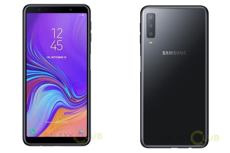 Galaxy A7 (2018) phiên bản màu đen