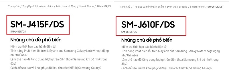 Galaxy J6 Plus và Galaxy J4 Plus xuất hiện tại Việt Nam Galaxy J6 Plus và Galaxy J4 Plus xuất hiện tại Việt Nam