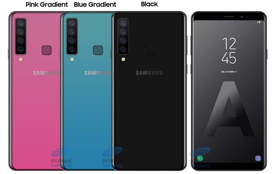 Galaxy A9 Pro (2018) sẽ có nút trợ lý ảo Bixby và 2 tùy chọn màu sắc mới hấp dẫn (ảnh 2) Galaxy A9 Pro (2018) sẽ có nút trợ lý ảo Bixby và 2 tùy chọn màu sắc mới hấp dẫn (ảnh 2)