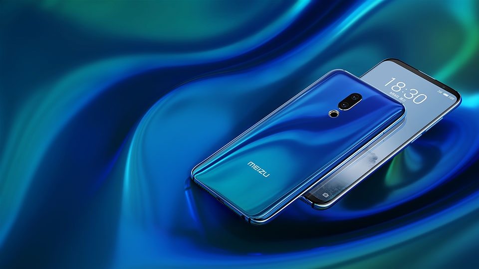 Phiên bản Aurora Blue của Meizu 16 Phiên bản Aurora Blue của Meizu 16