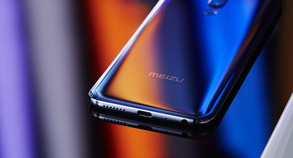 Phiên bản Aurora Blue của Meizu 16 Phiên bản Aurora Blue của Meizu 16