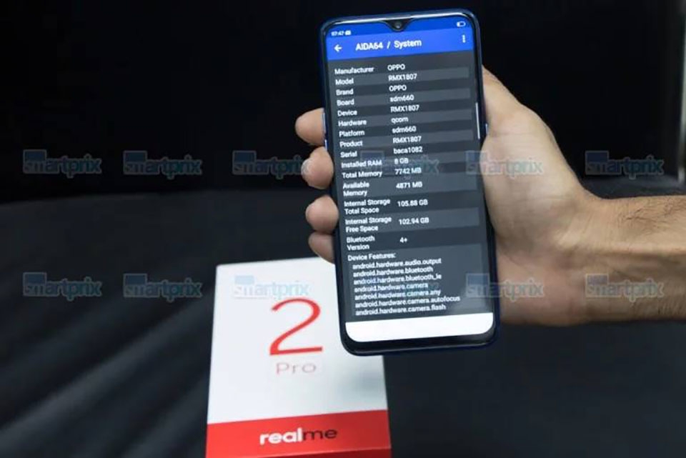 OPPO Realme 2 Pro lộ ảnh kèm cấu hình (ảnh 2) OPPO Realme 2 Pro lộ ảnh kèm cấu hình (ảnh 2)