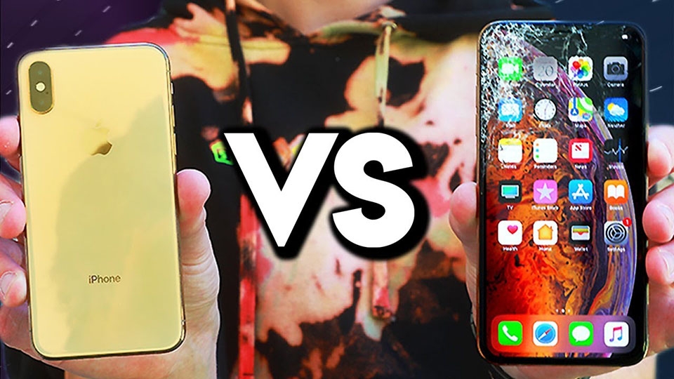 Thả rơi iPhone XS và iPhone XS Max
