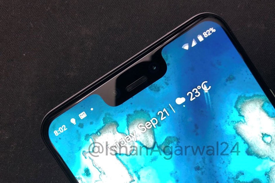 Pixel 3 XL lộ ảnh thực tế (ảnh 1)