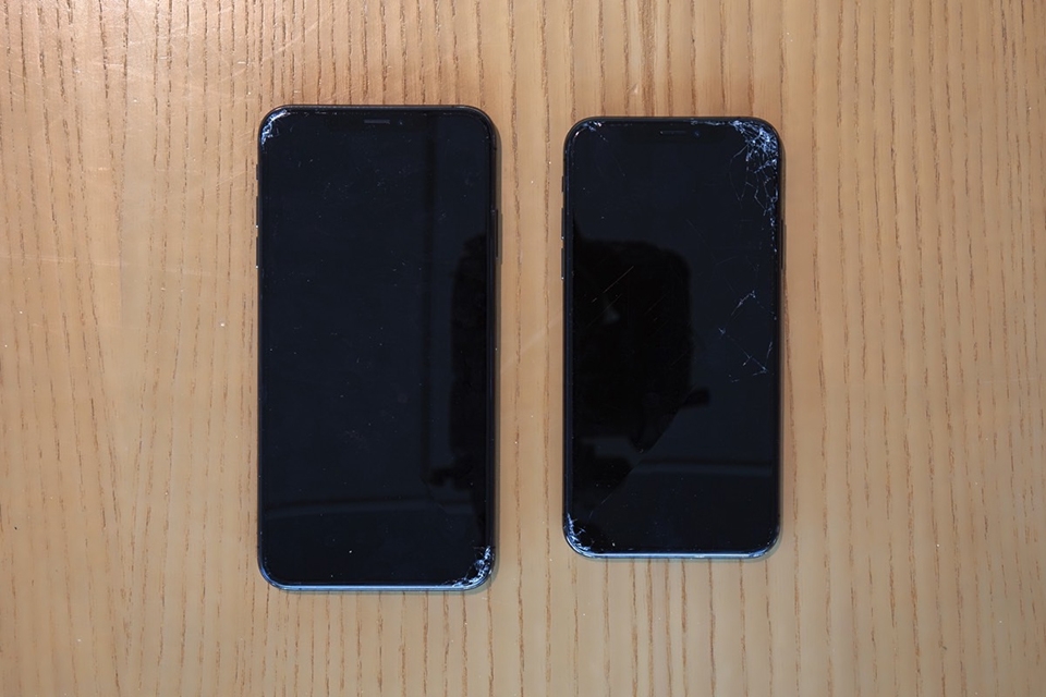 Thử độ bền iPhone XS và iPhone XS Max (ảnh 1)