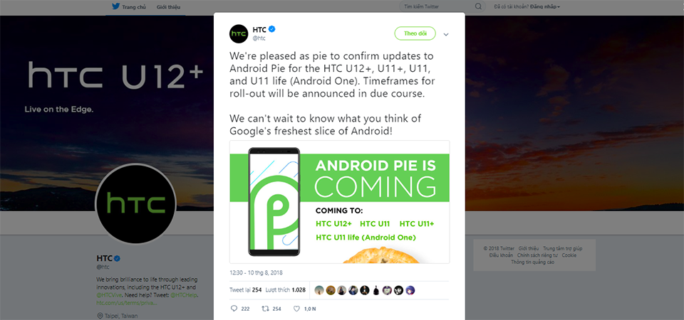 Khi nào smartphone của bạn được cập nhật Android 9 Pie? (ảnh 3) Khi nào smartphone của bạn được cập nhật Android 9 Pie? (ảnh 3)