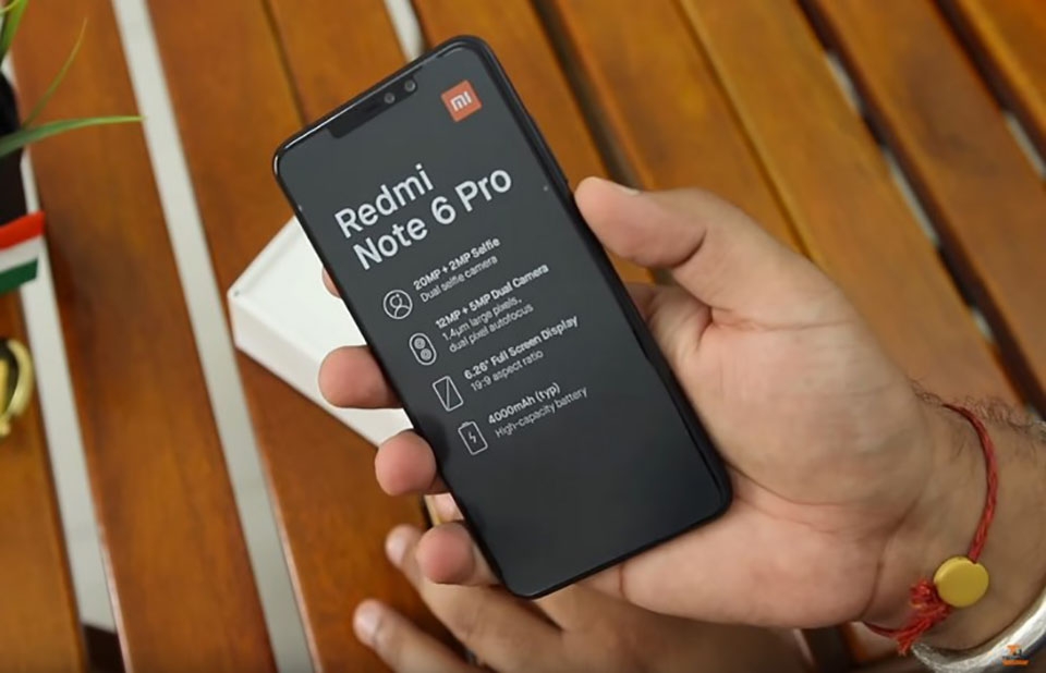 Lộ video mở hộp Redmi Note 6 Pro
