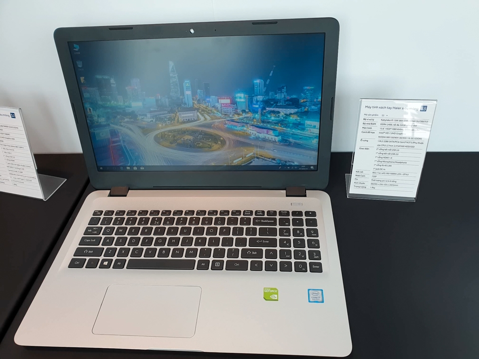 Haier ra mắt loạt sản phẩm laptop cấu hình tốt với mức giá rất cạnh tranh