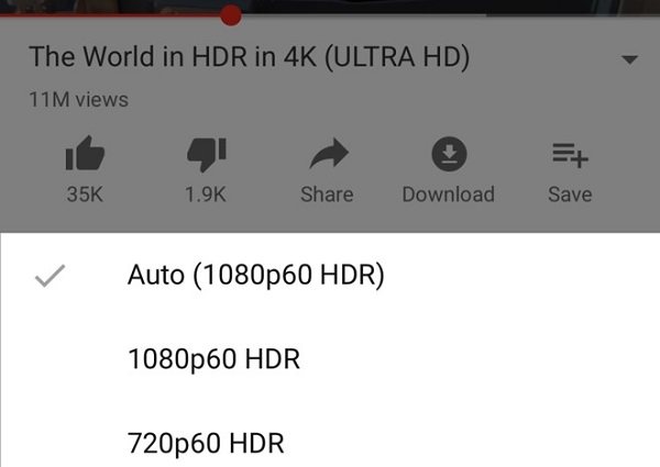 Youtube hỗ trợ xem video HDR cho iPhone XS và iPhone XS Max