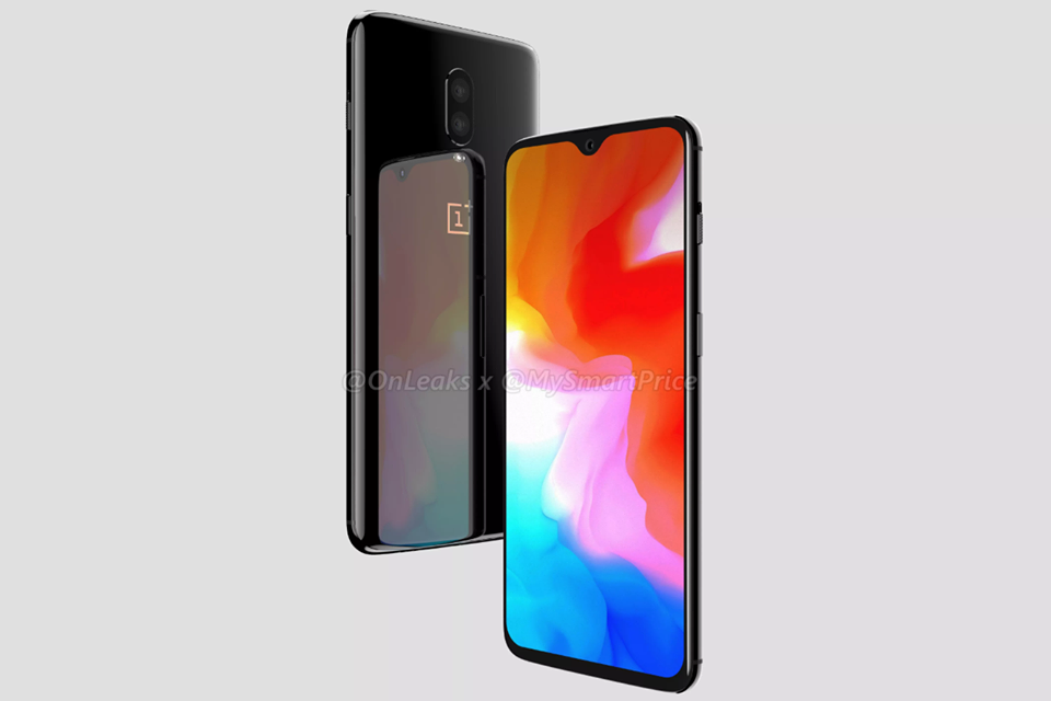 Ảnh render OnePlus 6T (ảnh 1)