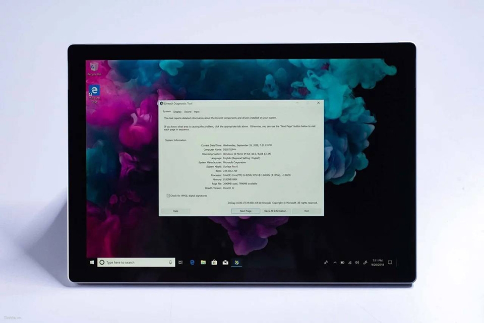 Surface Pro 6 (ảnh 6)