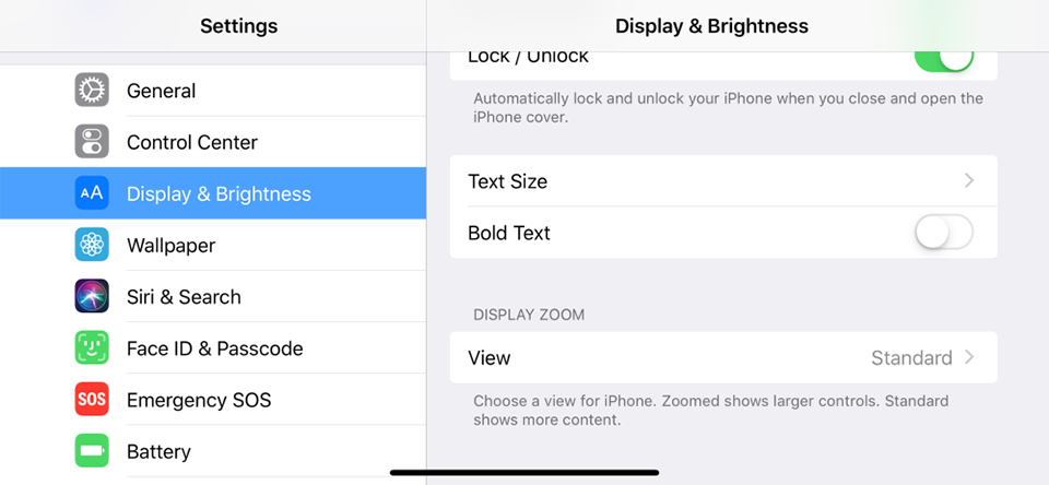 iPhone XS Max có tính năng Display Zoom (ảnh 1)