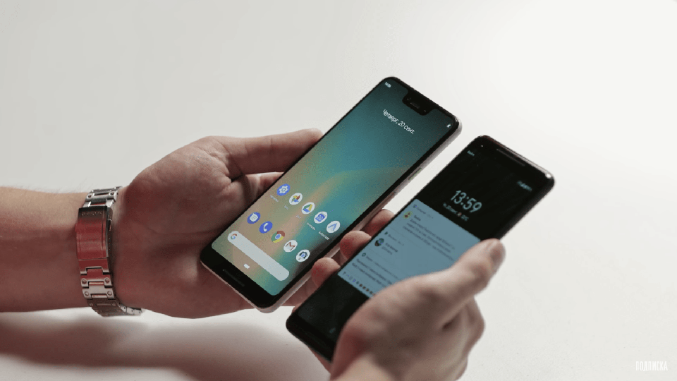 Pixel 3 XL và Pixel 2 XL