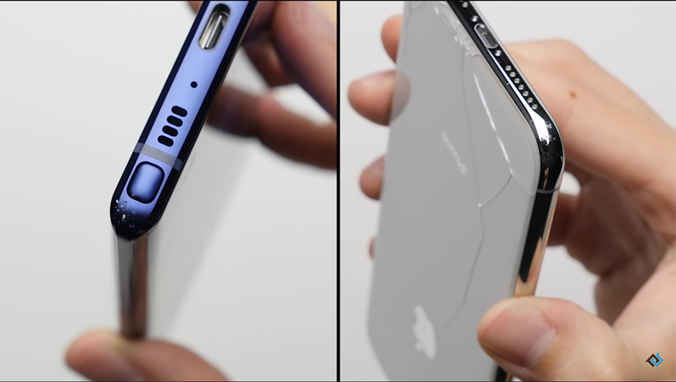 Thả rơi iPhone XS Max và Galaxy Note 9 (ảnh 5)