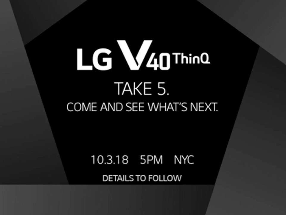 LG V40 ThinQ
