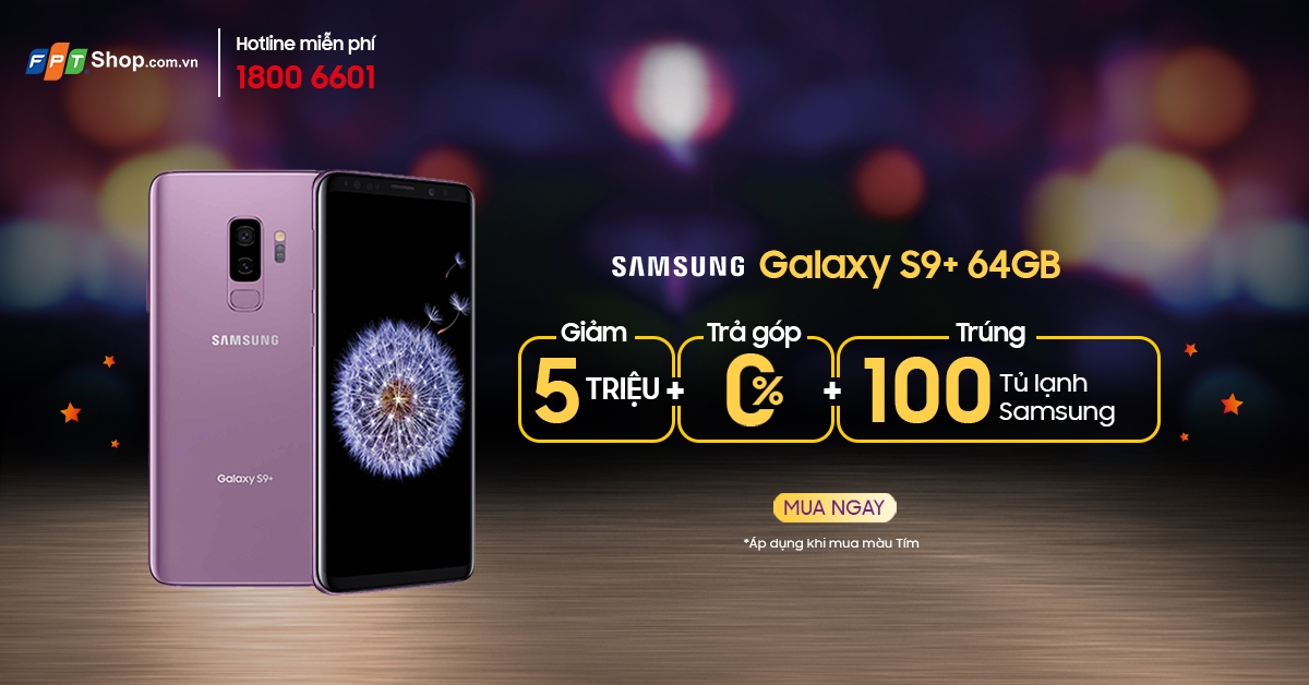 S9+ 64GB Lilac Purple