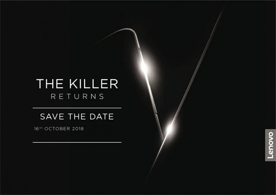 Ảnh teaser Lenovo Z5