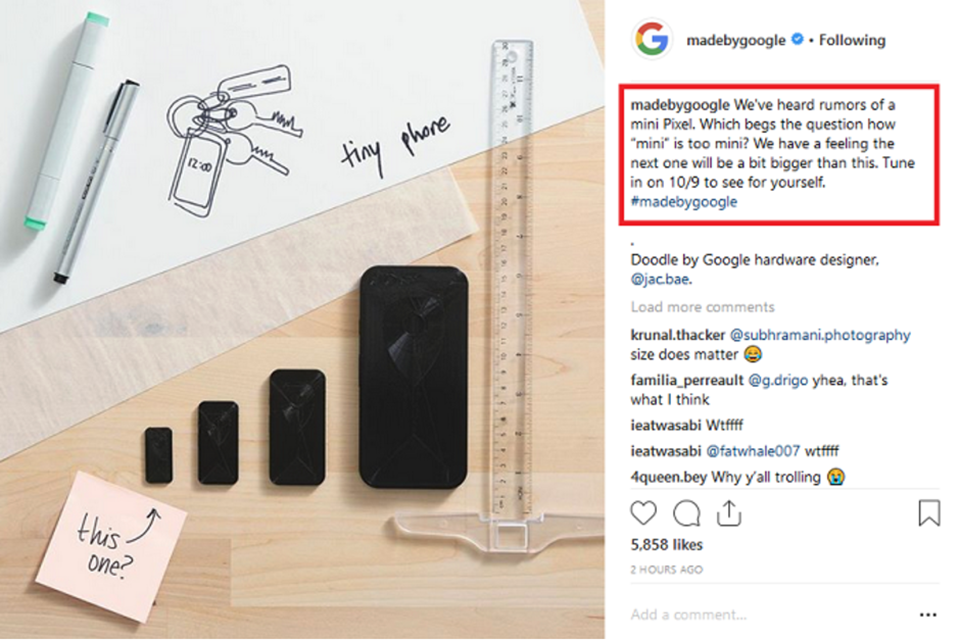 Google Pixel 3 Mini